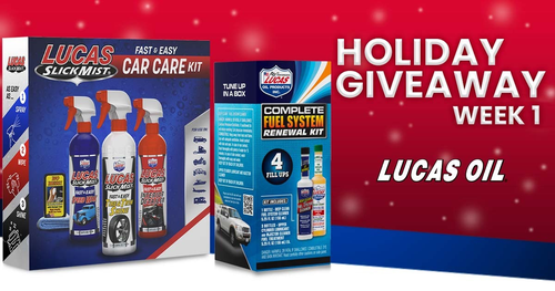 Lucas Oil Holiday Week 1 Instant Win Game
