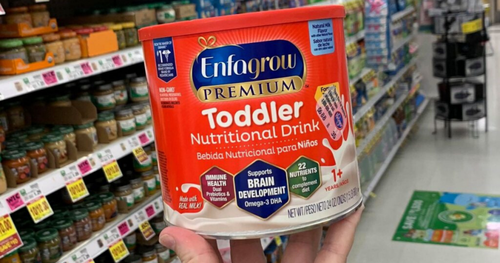 Free Sample of Enfagrow Toddler Formula