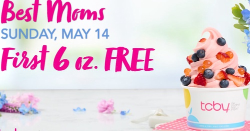 Free FROYO for Moms at TCBY